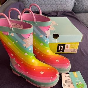 Western Chief kids rain boots . Size 11 .